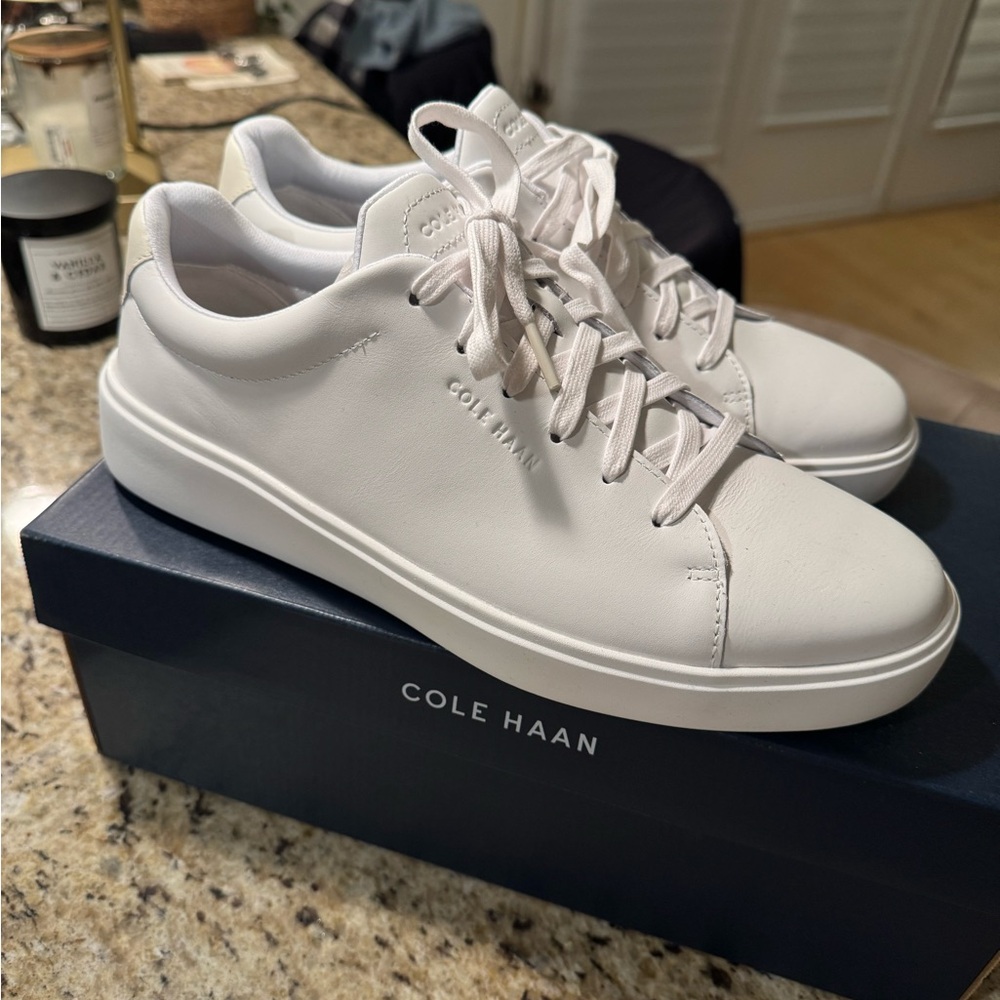 Cole Haan Men's Classic White Sneakers